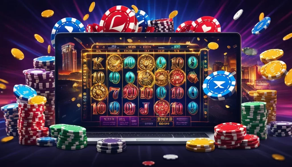 Người chơi trải nghiệm máy đánh bạc trên điện thoại di động tại 33win7 bet